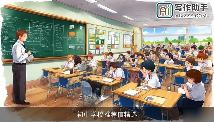 初中学校推荐信精选