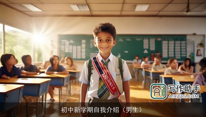 初中新学期自我介绍（男生）