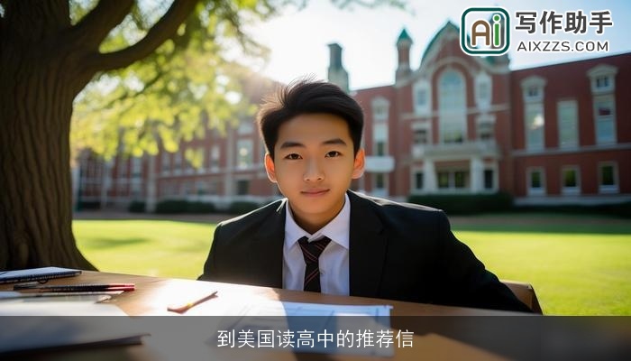 到美国读高中的推荐信