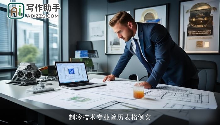 制冷技术专业简历表格例文