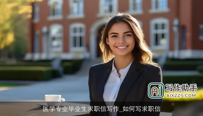 医学专业毕业生求职信写作_如何写求职信