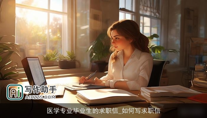 医学专业毕业生的求职信_如何写求职信