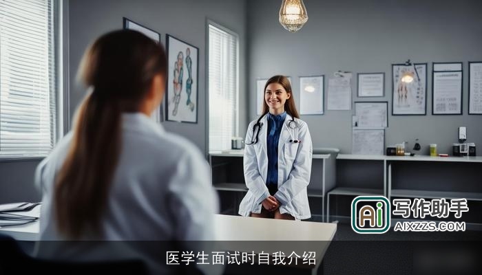 医学生面试时自我介绍