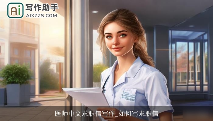医师中文求职信写作_如何写求职信
