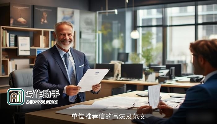 单位推荐信的写法及范文
