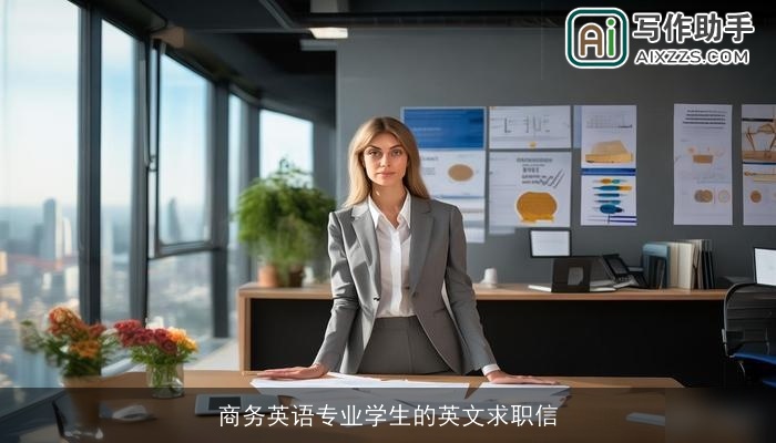 商务英语专业学生的英文求职信