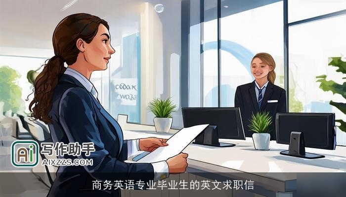 商务英语专业毕业生的英文求职信
