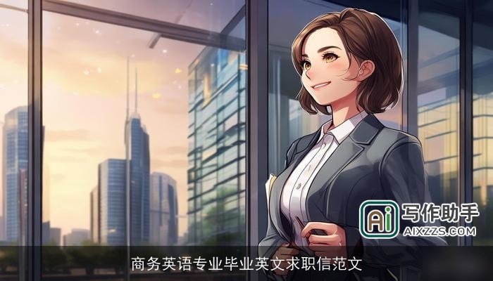 商务英语专业毕业英文求职信范文