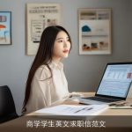 商学学生英文求职信范文