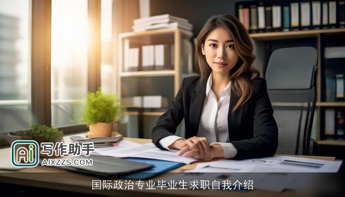 国际政治专业毕业生求职自我介绍