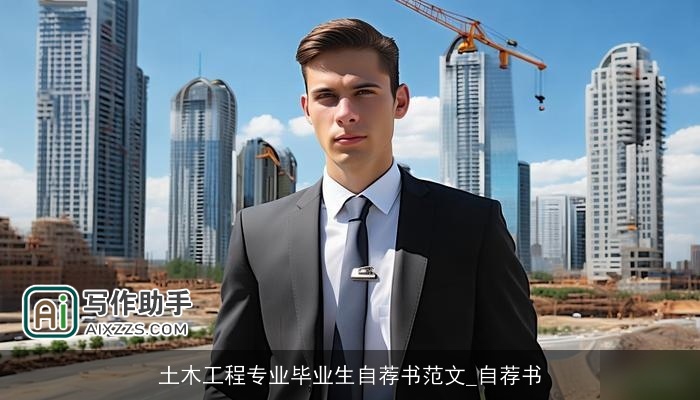 土木工程专业毕业生自荐书范文_自荐书