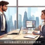 地区销售经理个人英文求职信范文