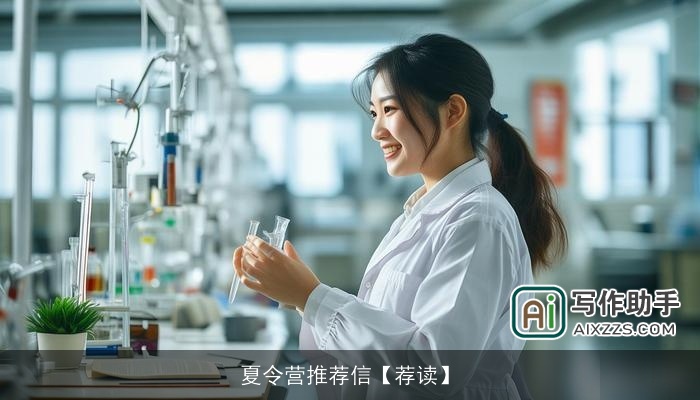 夏令营推荐信【荐读】