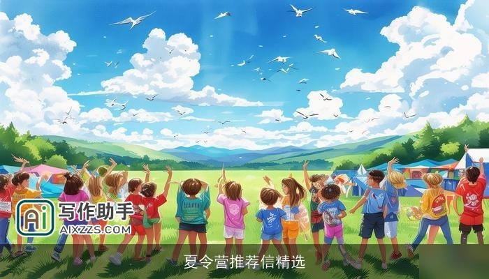 夏令营推荐信精选