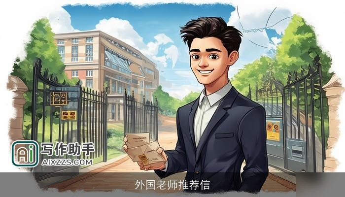 外国老师推荐信