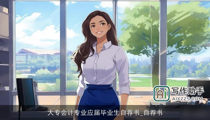 大专会计专业应届毕业生自荐书_自荐书