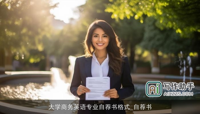 大学商务英语专业自荐书格式_自荐书