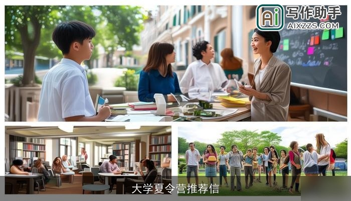 大学夏令营推荐信
