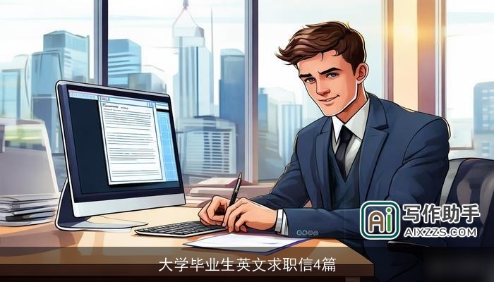大学毕业生英文求职信4篇