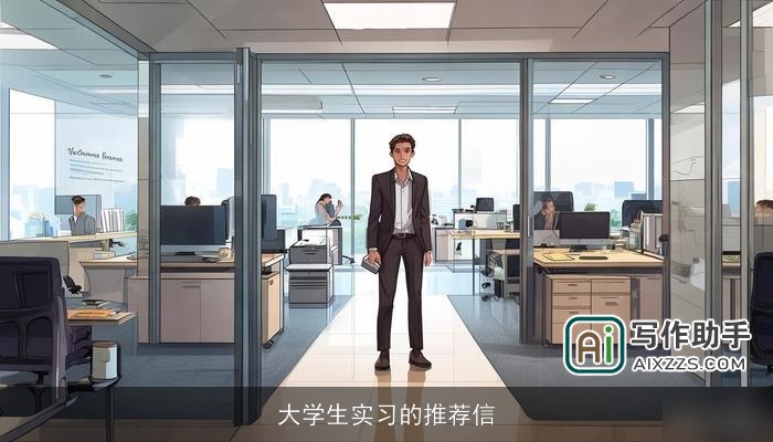 大学生实习的推荐信