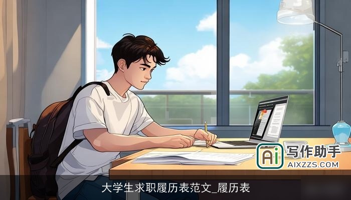 大学生求职履历表范文_履历表