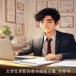 大学生求职自荐书模板合集_自荐书