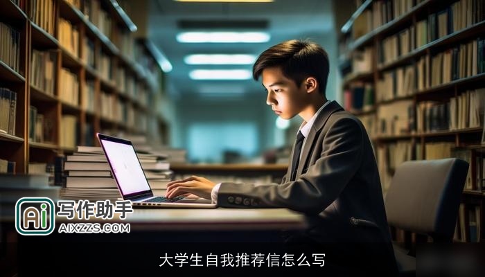 大学生自我推荐信怎么写