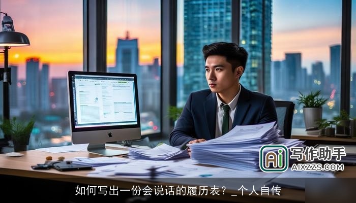 如何写出一份会说话的履历表？_个人自传