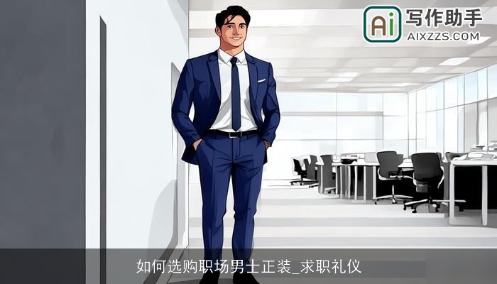 如何选购职场男士正装_求职礼仪