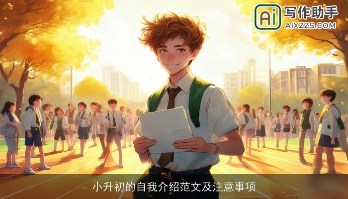 小升初的自我介绍范文及注意事项