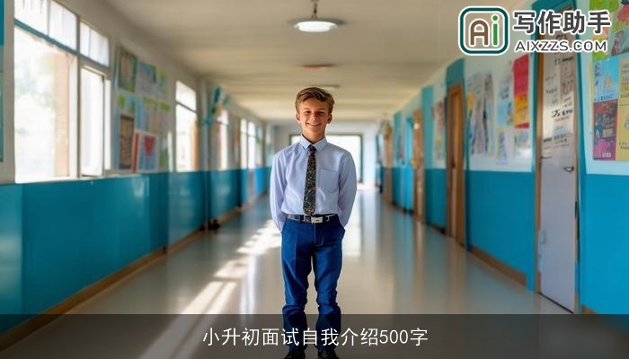 小升初面试自我介绍500字