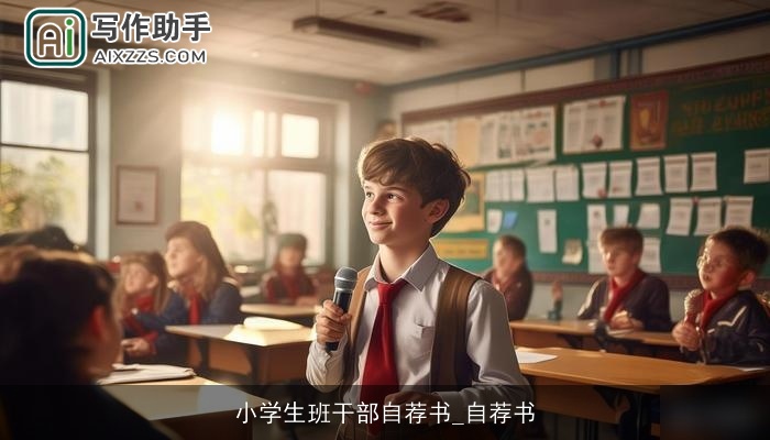 小学生班干部自荐书_自荐书