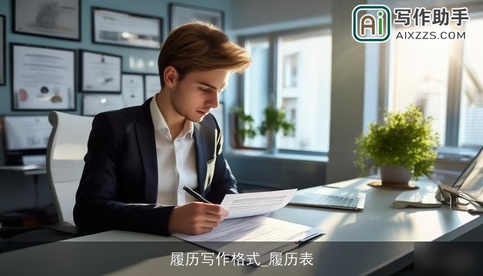 履历写作格式_履历表