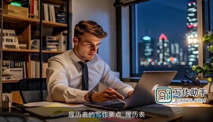 履历表的写作要点_履历表