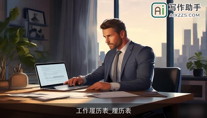 工作履历表_履历表