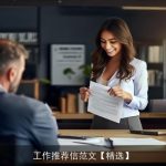 工作推荐信范文【精选】