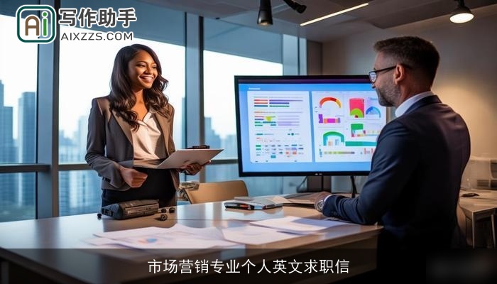 市场营销专业个人英文求职信