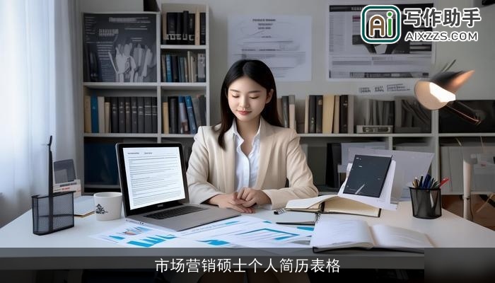 市场营销硕士个人简历表格