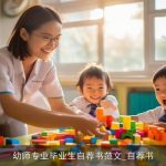 幼师专业毕业生自荐书范文_自荐书