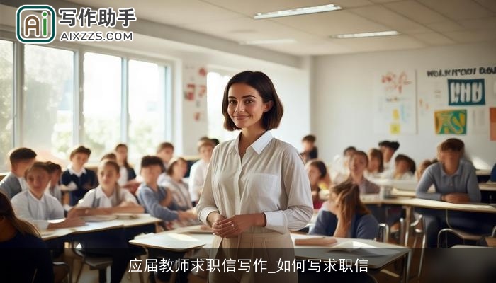 应届教师求职信写作_如何写求职信