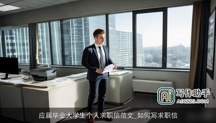 应届毕业大学生个人求职信范文_如何写求职信