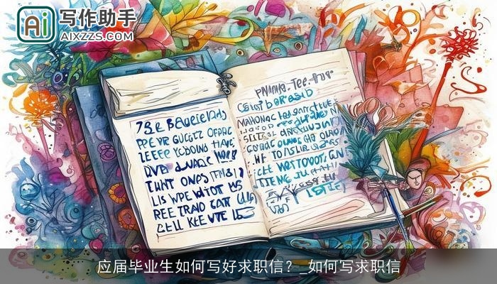 应届毕业生如何写好求职信？_如何写求职信