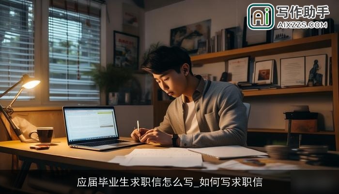 应届毕业生求职信怎么写_如何写求职信