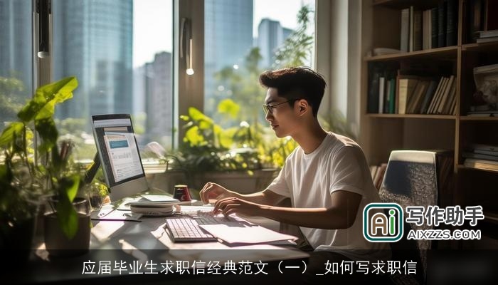 应届毕业生求职信经典范文（一）_如何写求职信