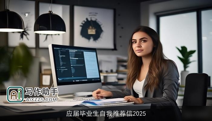 应届毕业生自我推荐信2025