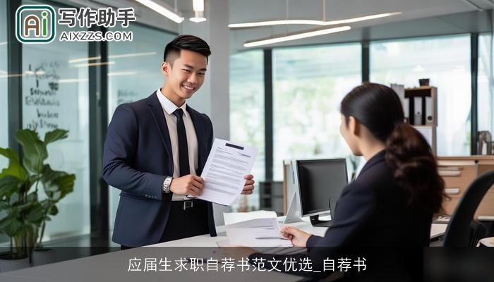应届生求职自荐书范文优选_自荐书