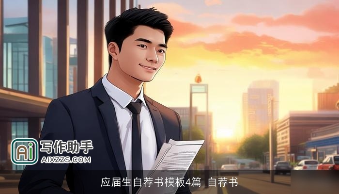 应届生自荐书模板4篇_自荐书