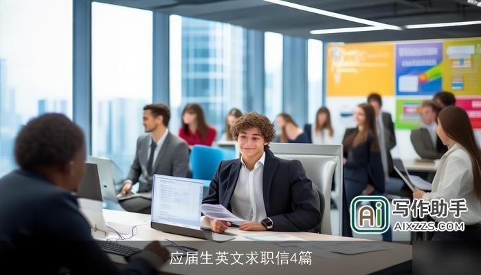 应届生英文求职信4篇