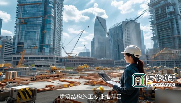 建筑结构施工专业推荐函