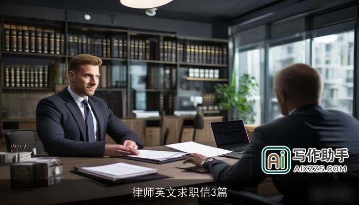 律师英文求职信3篇